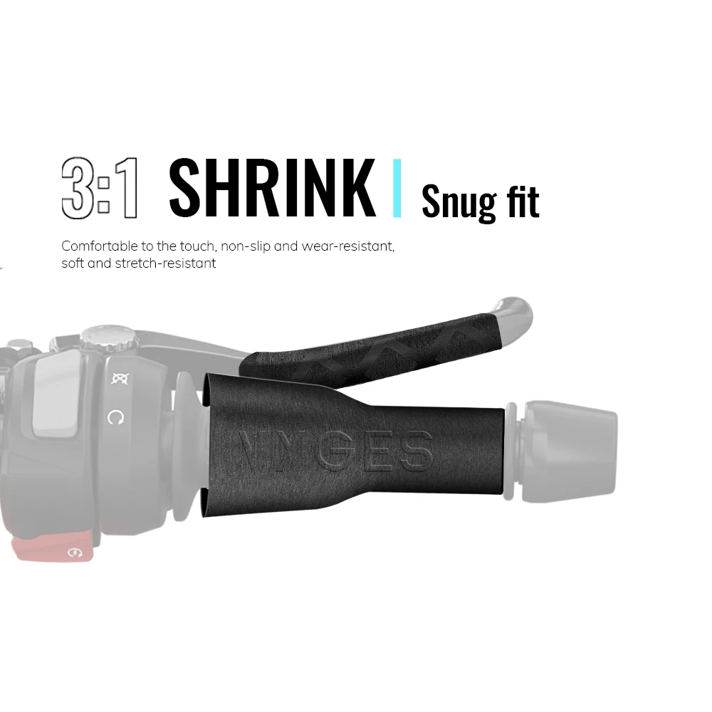 الحرارة تقلص المقود القبضات مخلب الفرامل رافعة غطاء قبضة قفاز لكاواساكي نينجا ZX 14R 10R 10RR 6R ZX4RR ZX 4RR ZX 4R #6