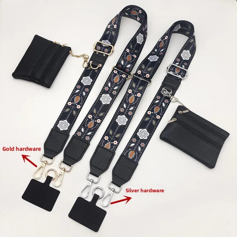 

Новый ремешок для мобильного телефона с листьями золота, детали сумки, аксессуары, брелок, портативный короткий зажим, анти-потерянный ремень, декоративный ремень