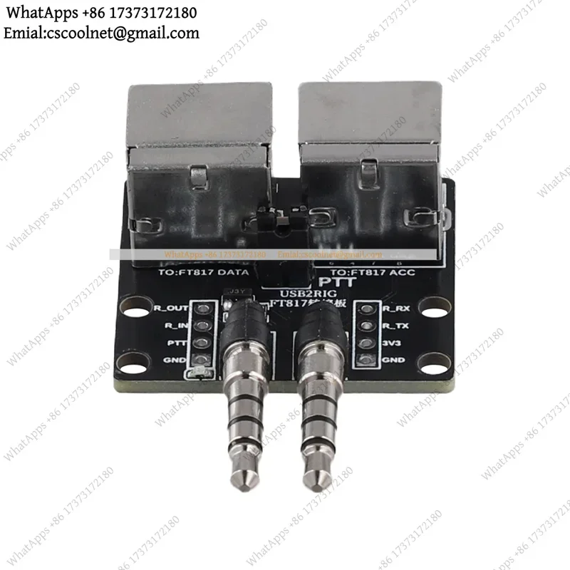 JS02 USB2RIG Radio Sound Card Extension Hub - Connect With Ease For Enhanced Audio Setup