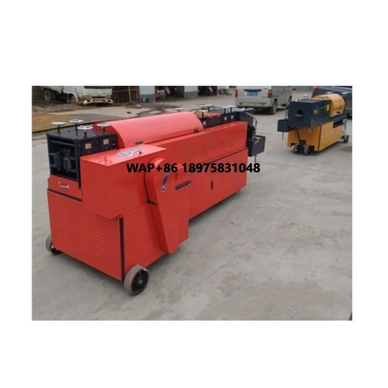 Steel bar straightening 16 roll tube straightening machine Steel bar stretching straightening machine