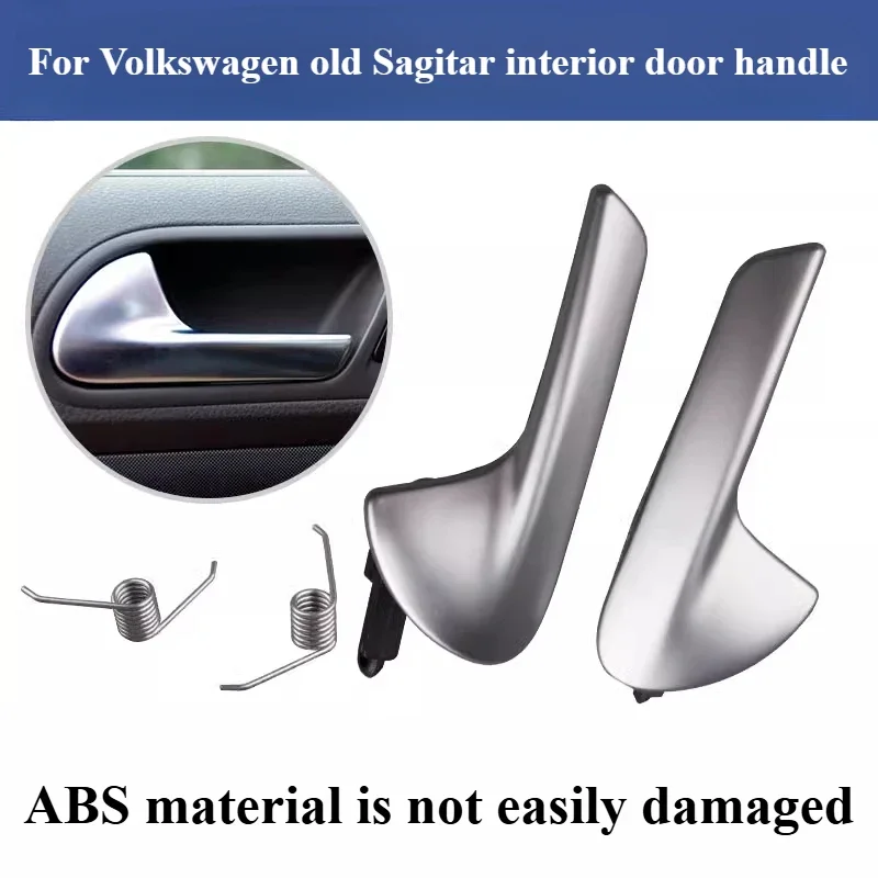 

ForVolkswagen's Old Sagitar Electroplating Inner Door Handle,inner Buckle Handle, Inner Handle Repair Kit Auto Parts 1pcs