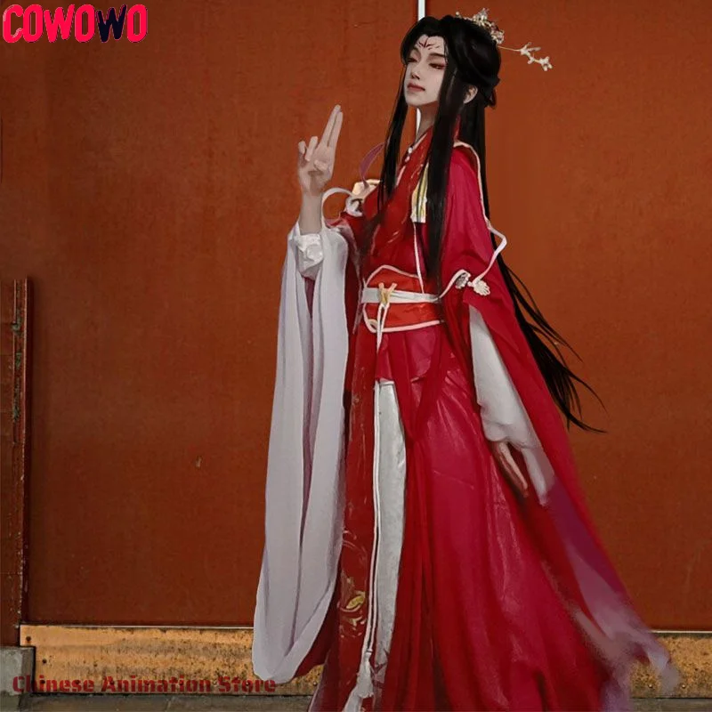 In Stock Chuwanning Cosplay Chinese TV Series 2Ha Immortality Costume Chuwanning Moran Ranwan Red Wedding Dress Ancient Hanfu