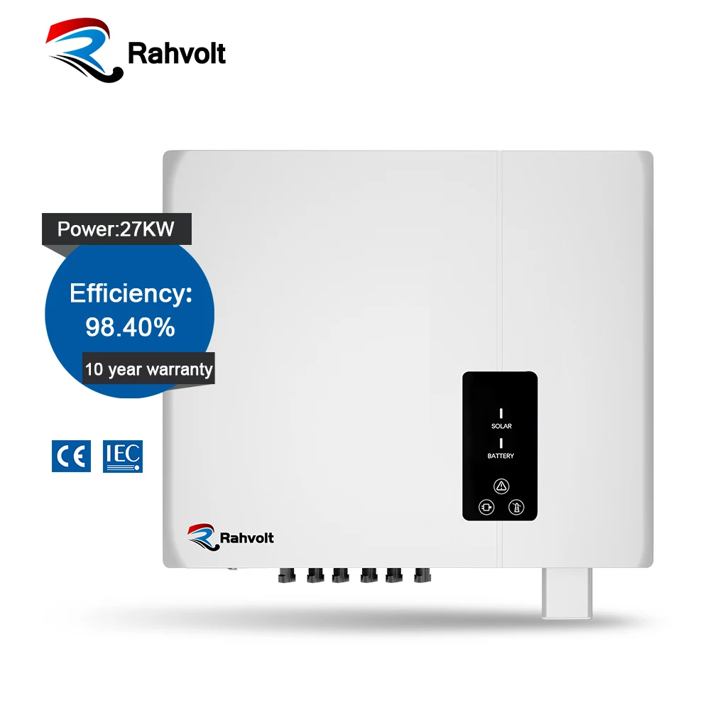 العاكس لنظام الطاقة الشمسية المنزلية ، ثلاث مراحل ، 27kW ، السعر