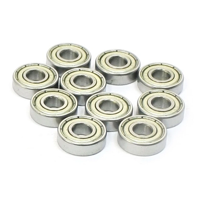 A63K-20Pcs Mini Deep Groove Ball Bearing Ball Bearing - 10Pcs 695Z 5Mm X 13Mm X 4Mm & 10Pcs 626-ZZ 6X19x6mm