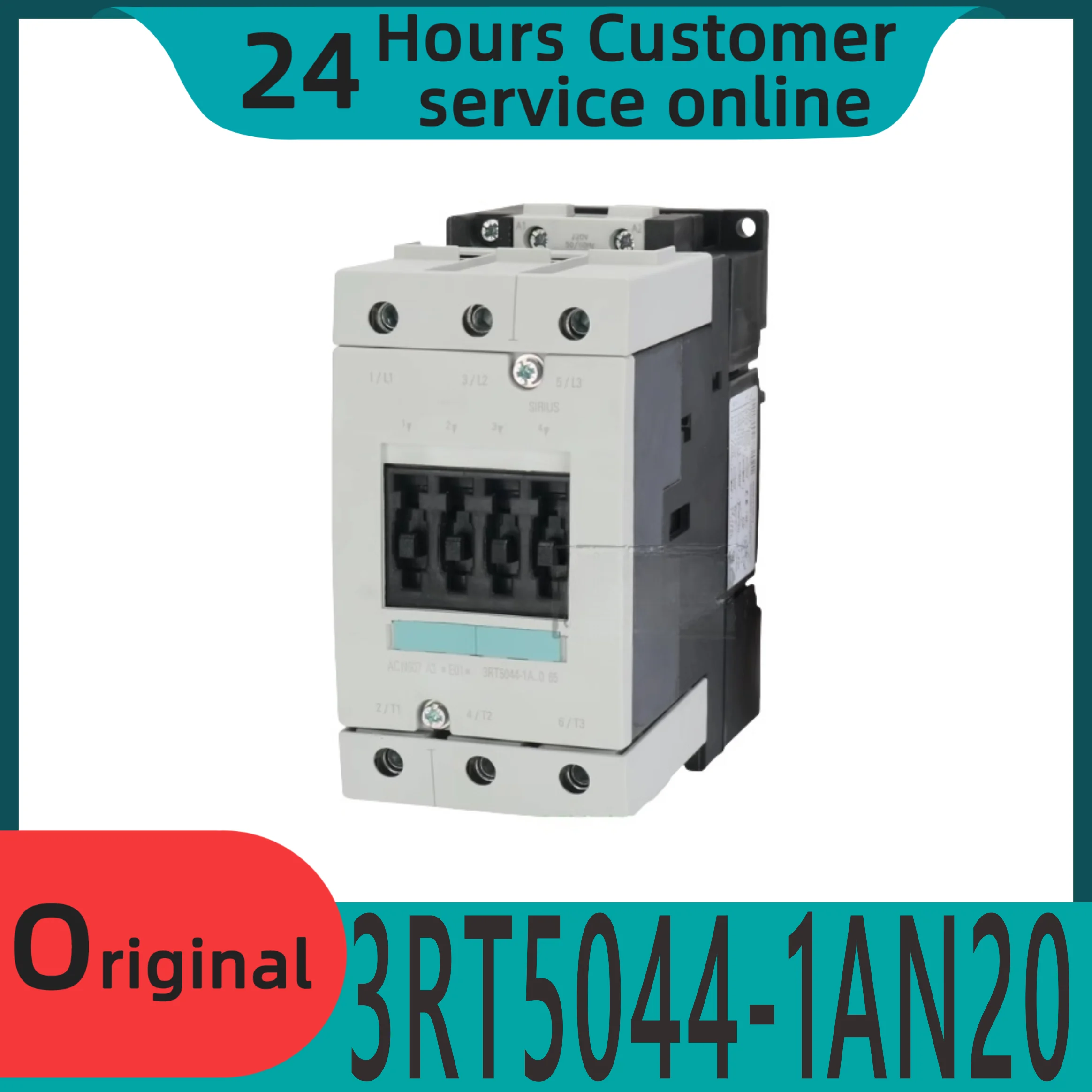 

New original AC contactor 3RT5044-1AN20 3RT5044-1A 0 220V 65A
