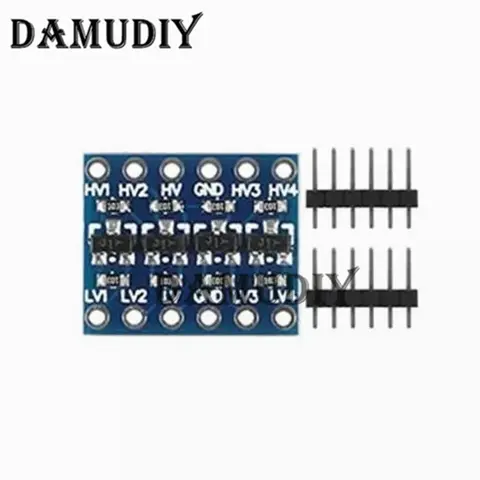 10pcs 4 Channels IIC I2C Logic Level Converter Bi-Directional Module 3.3V to 5V Shifter for Arduino