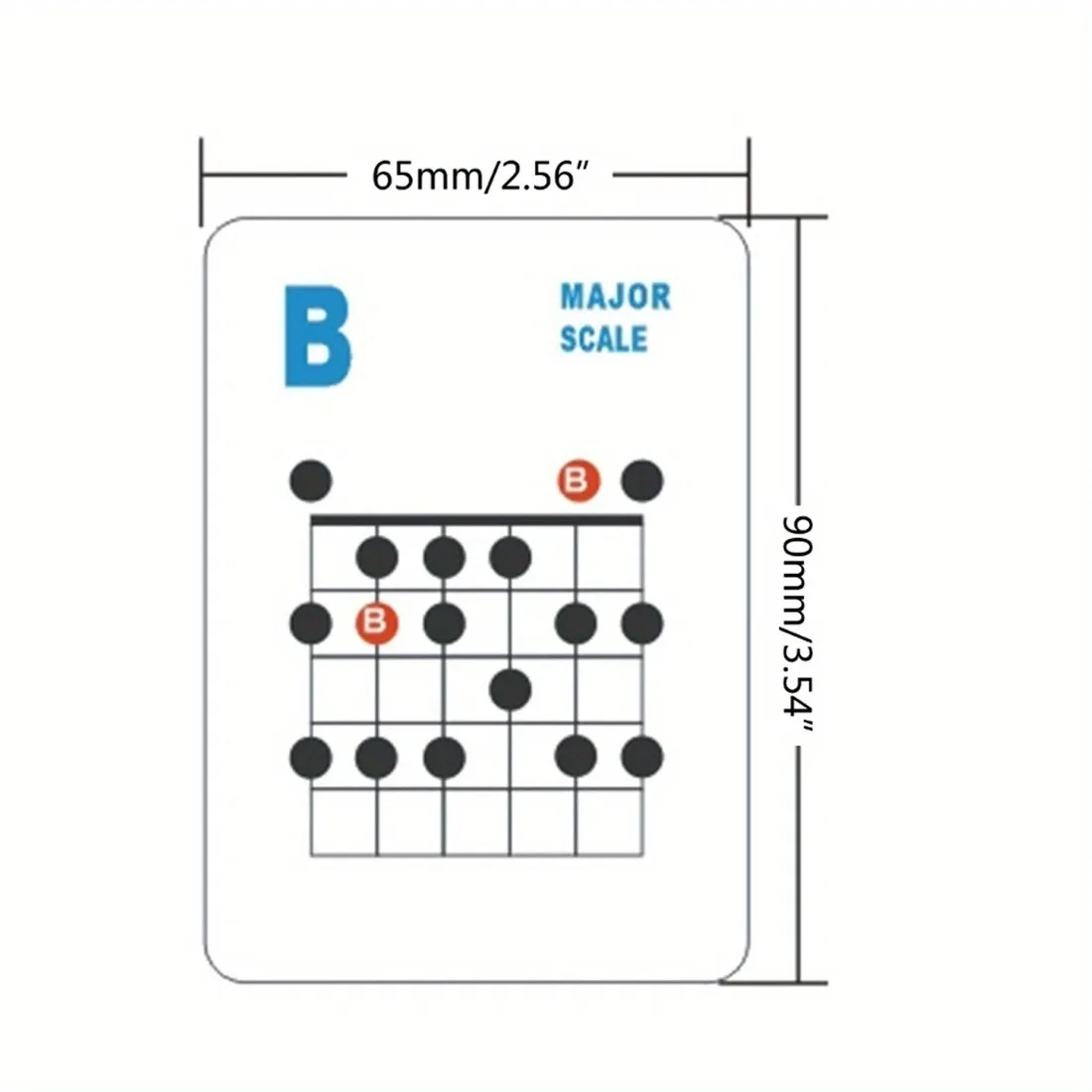 Guitar Chord Chart 49 Refrence Cards for Acoustic and Electric Guitars Memorizing and Practice