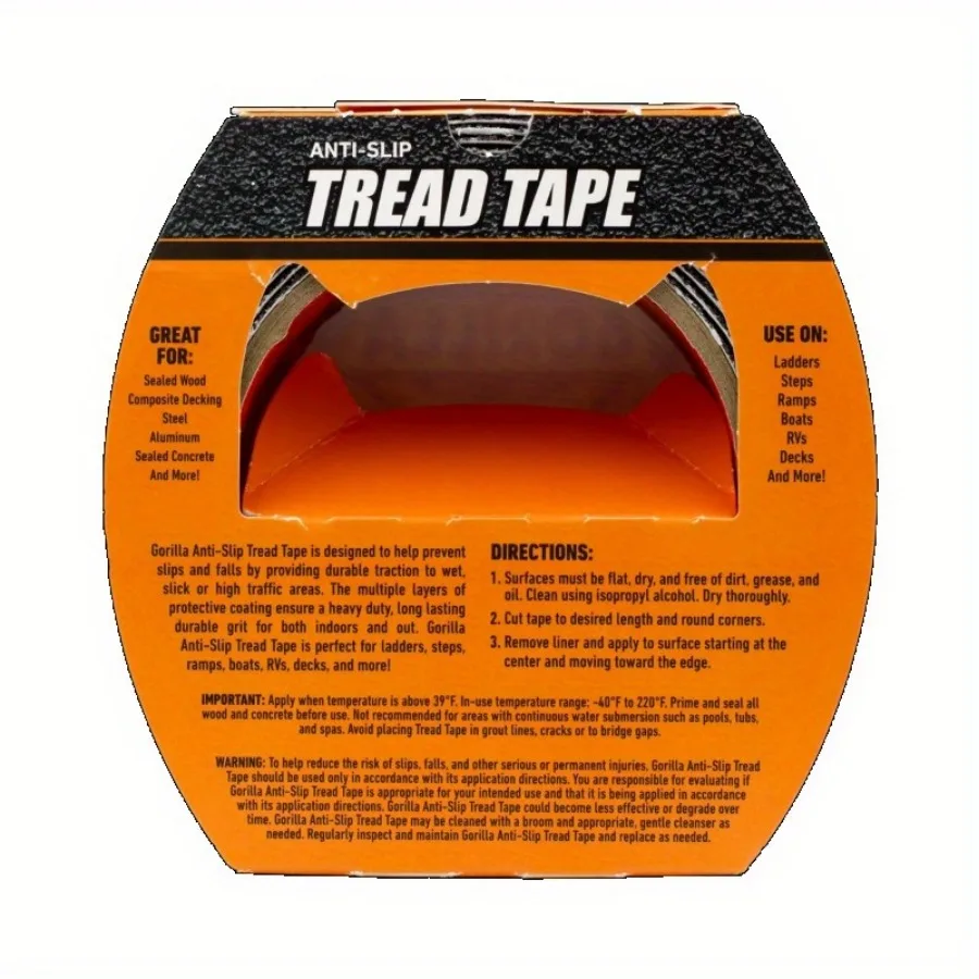 (2 Pack) Pedal Tape, 10 ft., Single Roll, 1 Pack, Black, Multi-layer Protective Coating