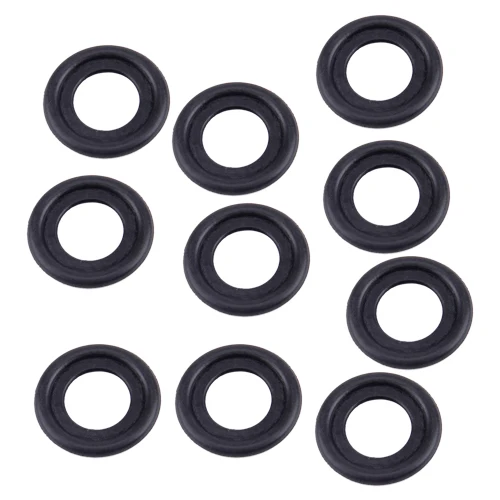 Beler 3536966 097-119 12616850 10 قطعة زيت المحرك المطاطي قابس التصريف جوانات الختم صالح لجنرال موتورز شيفروليه أوبل