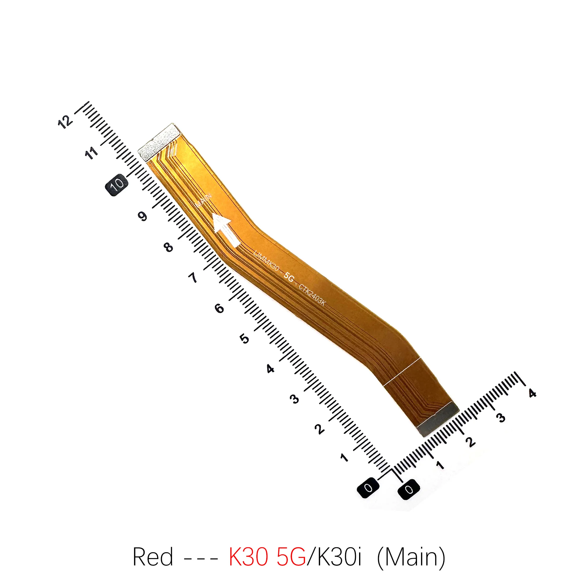 DEPALAI For Xiaomi Redmi 10X 4G K20 K30 5G K30Pro K30s K30Ultra Mainboard Charging Flex Cable LCD Display Connect Cable