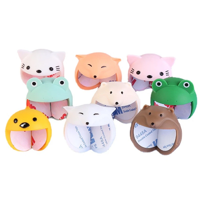 카와이 개구리 곰 고양이 머리 테이블 코너 보호대 가드, 테이블 책상 모서리 가장자리 보호대 커버 패드, 아기 아이용, 1 개 