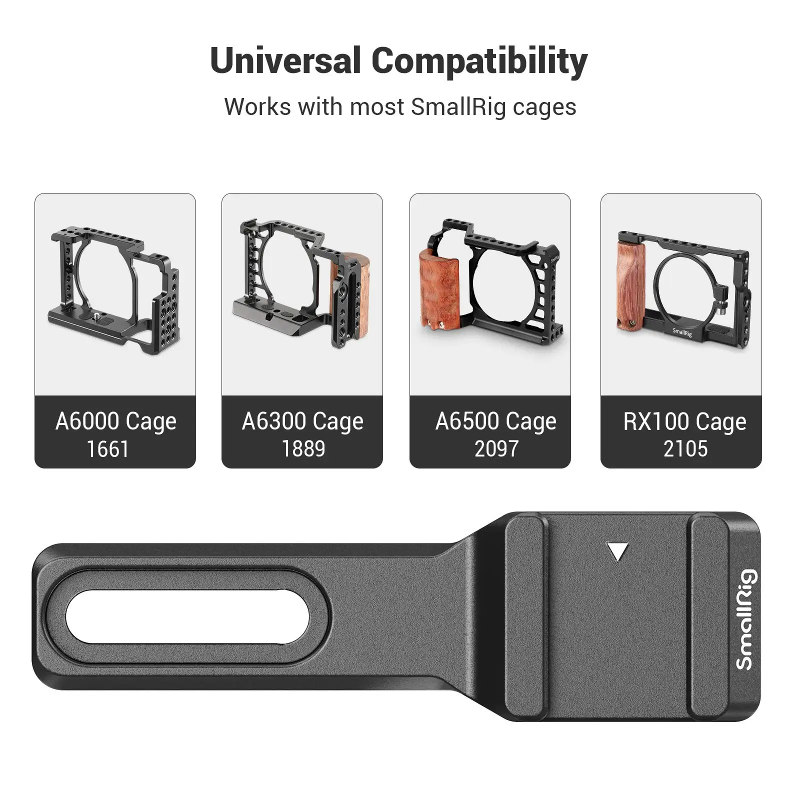 Удлинитель для холодного башмака SmallRig, аксессуары для микрофона EVF и камеры-2879