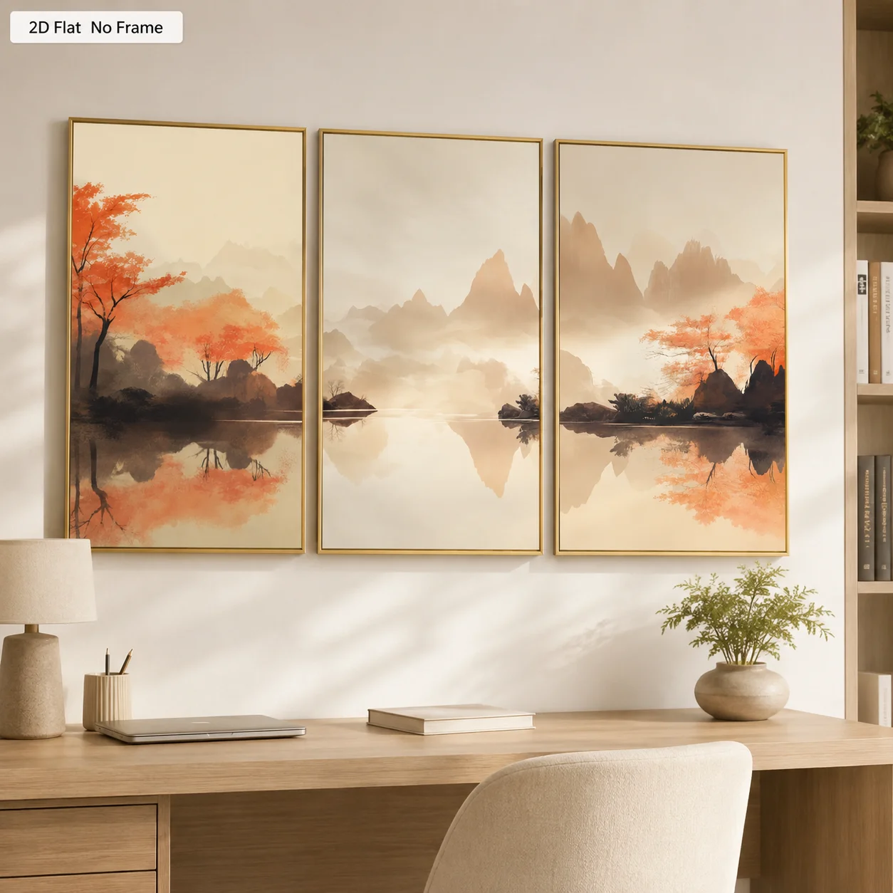 3 Buah Poster Pemandangan Awan - Lifestyle Of Japanese ulasan dan harga
