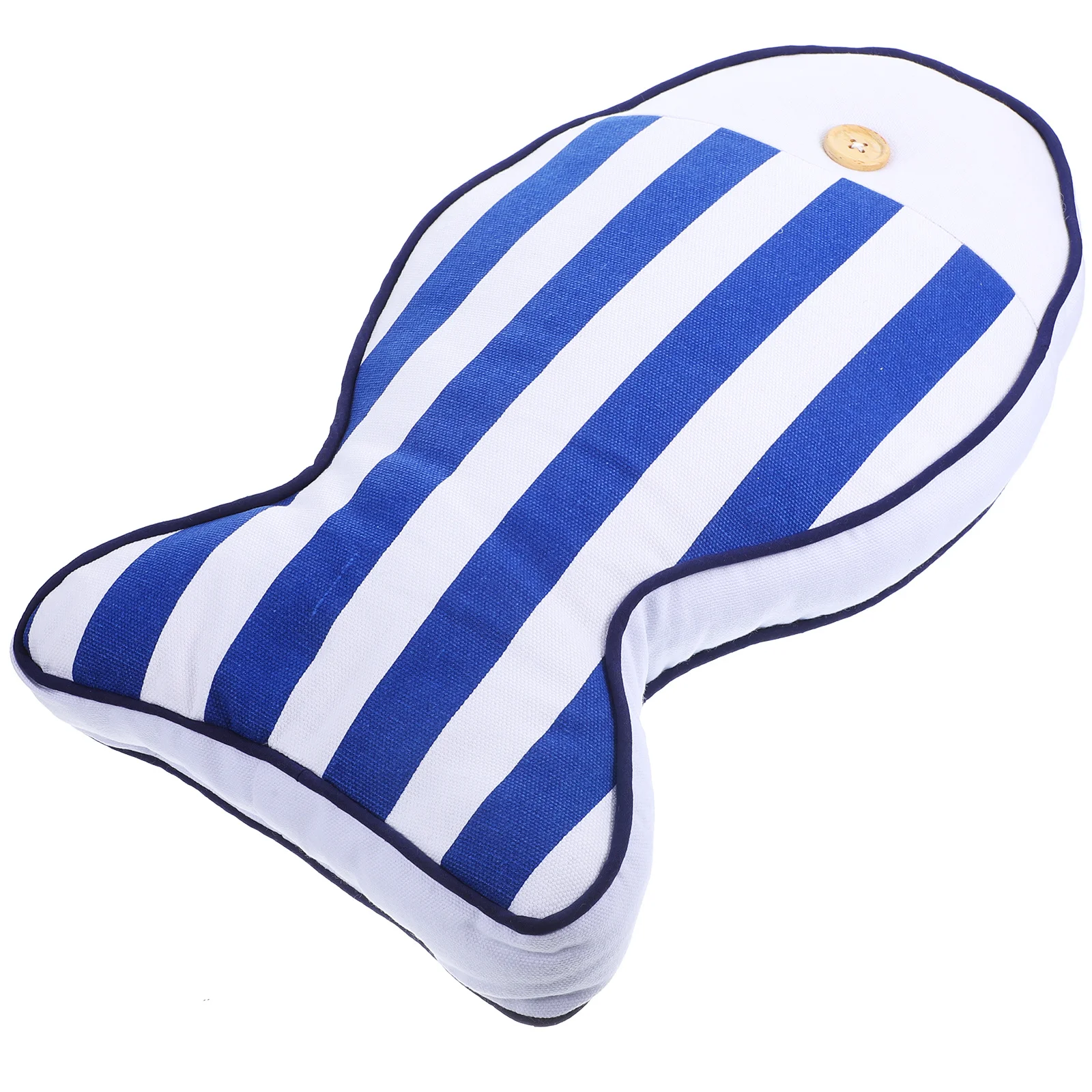 

Fish Shaped Pillow Cotton Fabric Comfortable Sofa Bed Cushion Cartoon Animal Design Decorative Fish Throw Pillow for Home Office