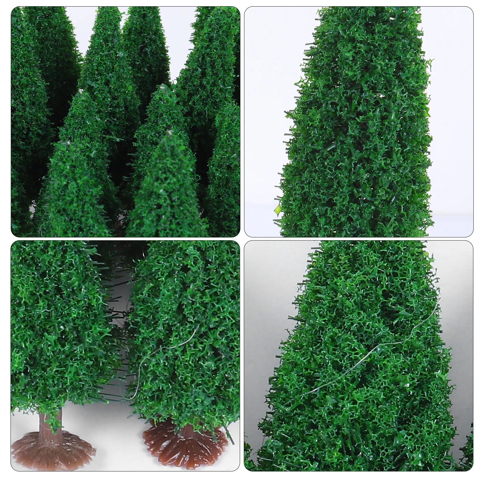 15 stücke Weihnachten Baum Materialien Mini Kiefer Für Diy Landschaft Landschaft Dekor Gefälschte Bäume Hause Dekoration Handwerk Versorgung