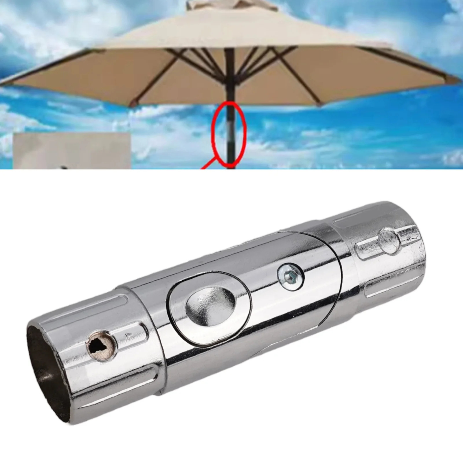 إصلاح خالية من المتاعب مظلة خارجية شاكر مظلة حديقة استبدال تطبيق متعدد الأغراض تصميم عملي للحدث في الهواء الطلق