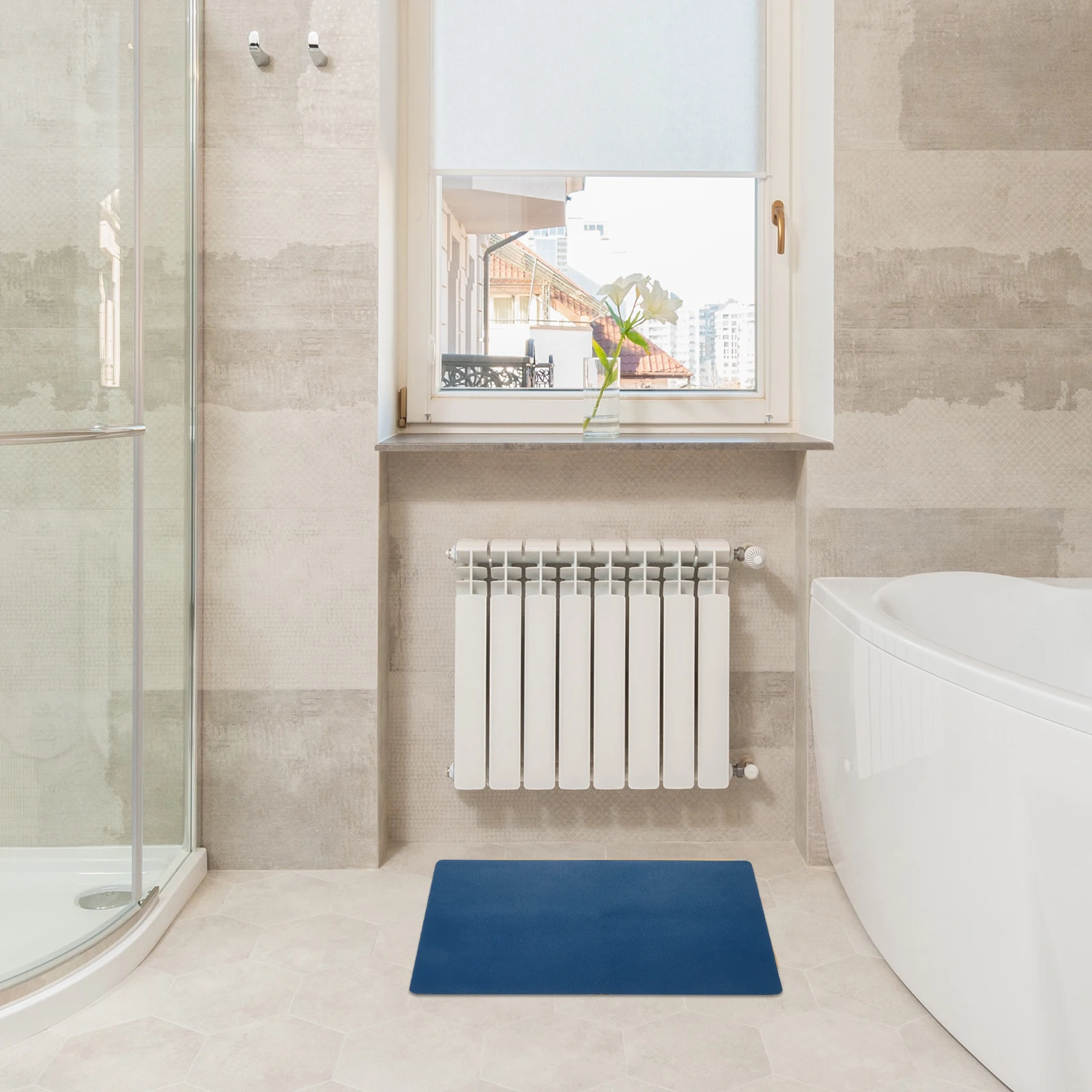 

Tub Absorbent Anti-slip Mat Non-slip Back Water Bath Diatom Mud Absorption Carpet