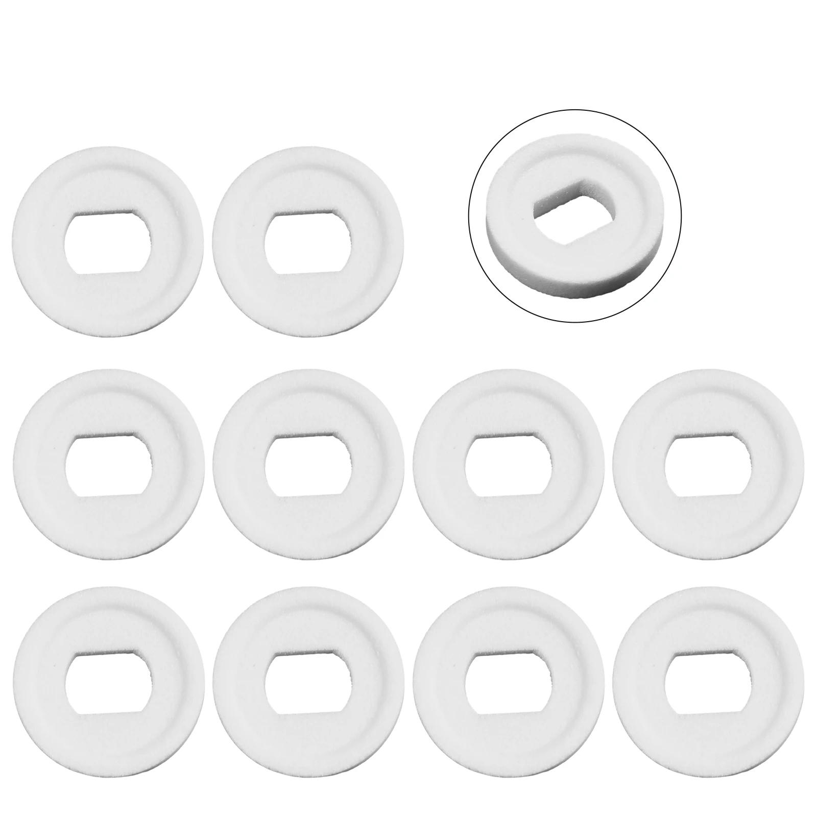 White Corundum Inner Round Through-hole Grinding Wheel Accessories Concave Shape Grinding Disc Power Tools Single-sided