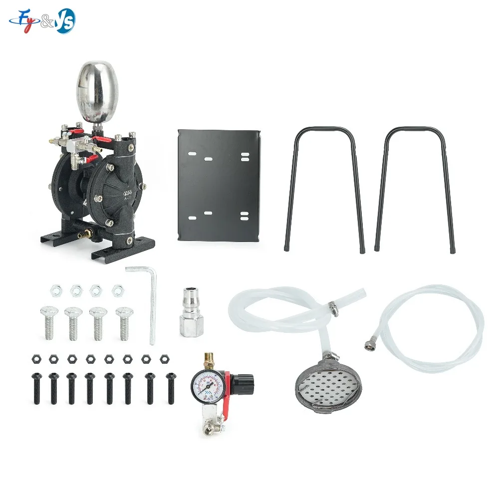 A-10 Pneumatic Double Diaphragm Pump for Paint Spraying, 1/4