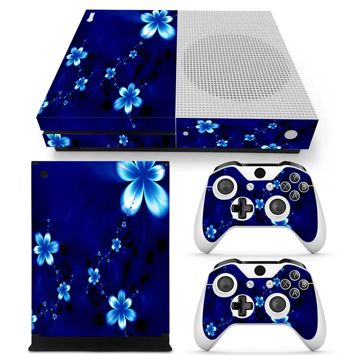 Decalque de vinil para Xbox One S, Skin Host, 2 Controller Sticker, Matte Texture, Support Customization