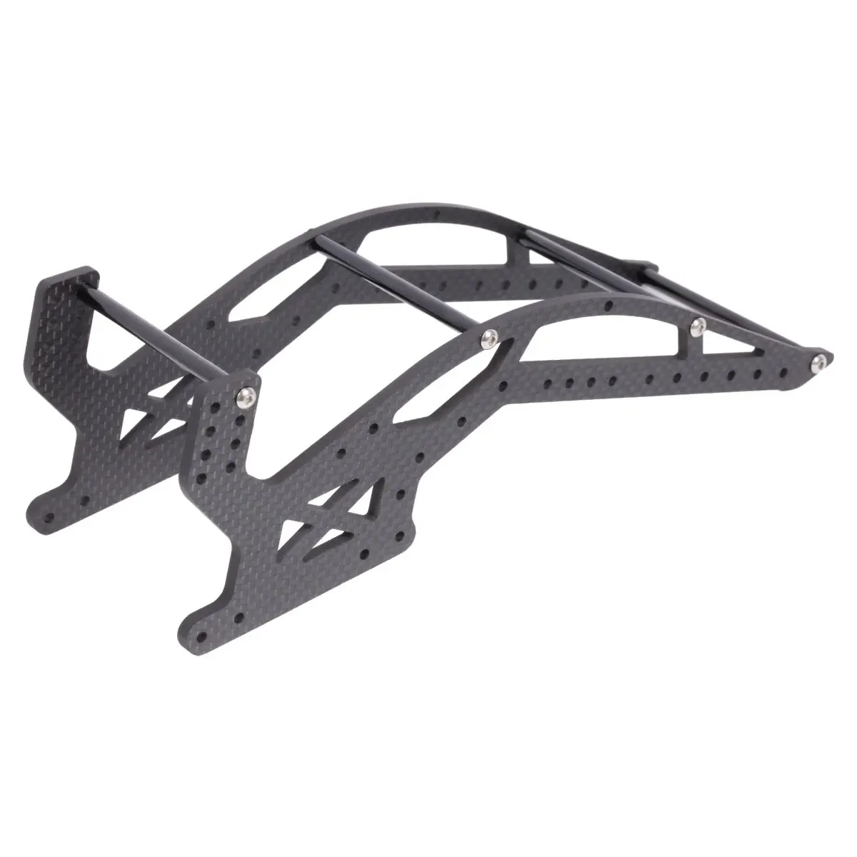 HWRC Carbon Fiber Crawler Chassis with Links Set for1/10 RC Rigs Capra F9 Offset Portal Axle 1.9S 2.2 MOA Sporty Comp Builds DIY