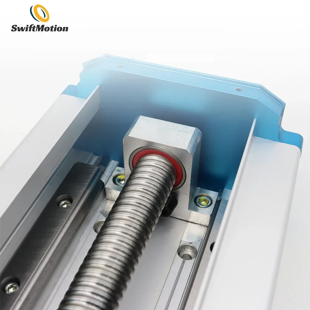 Heavy-Duty Sealed Dustproof Ball Screw Linear Slide Module Dual Linear Rails for High-Precision Motion Gantry with Nema34 Motor