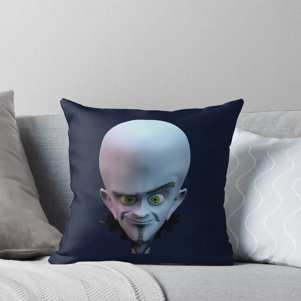 Smiling Megamind 3D *HIGH QUALITY* Throw Pillow Sofa Cushions Cover luxury decor Pillow