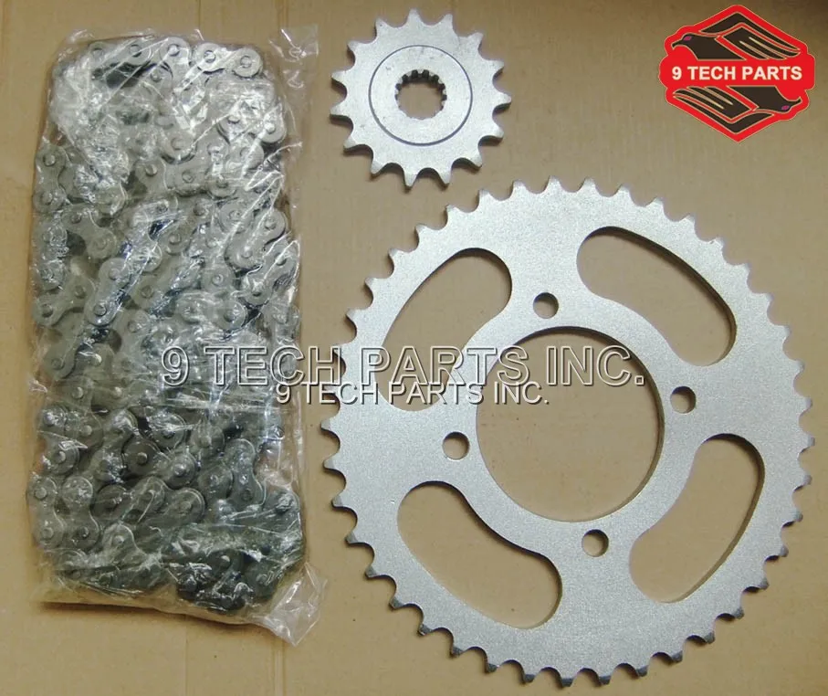 

HIGH QUALITY CHAIN & SPROCKET KIT RACING PARTS FOR SUZUKI GN250 GN 250