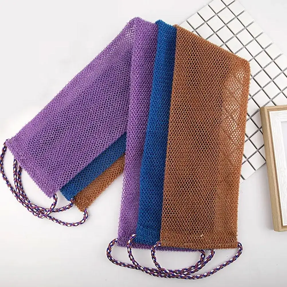 

Afrikaanse Netto Spons Exfoliërende Lichaamsnet Schrobben Wassen Washandje Badspons Douche Reinigingsgereedschap