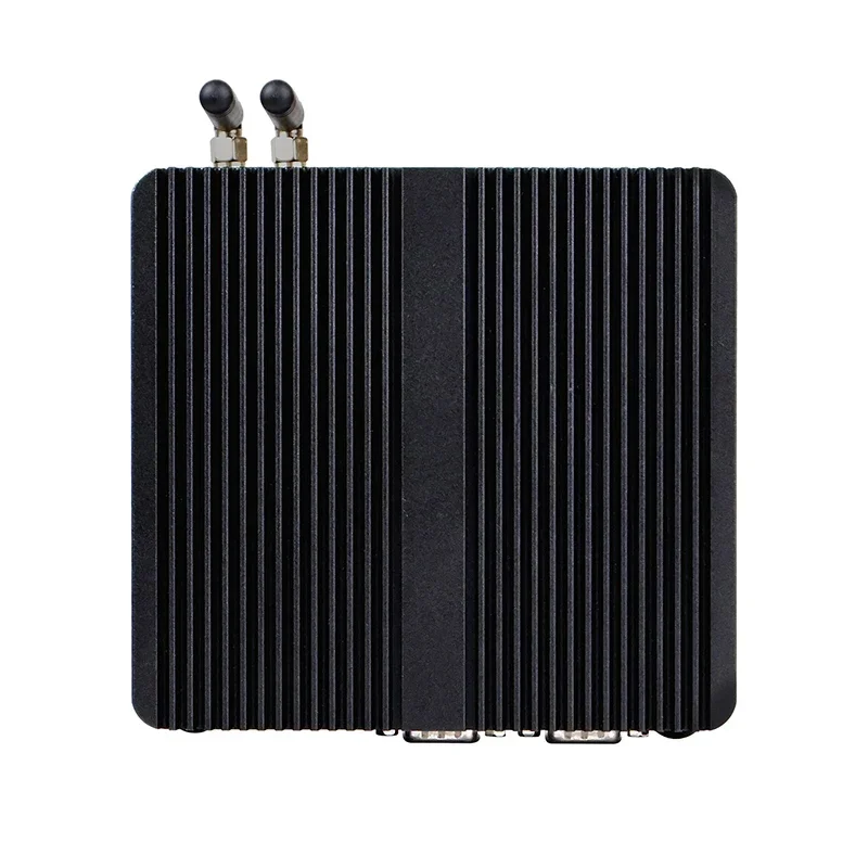 J6412 J4125 J1800 J1900 N2840  Different CPU Fanless Industrial Computer With Quadcore Processor 4g 64gb Industrial Mini Box Pcs