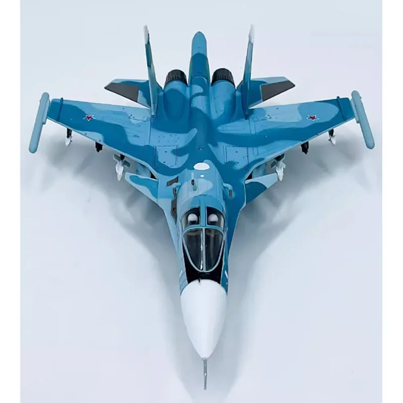 سبيكة نموذج مقاتل عسكري ، طائرة طيران للأولاد ، دييكاست 1: محاكاة طائرة روسية متناسبة Su34 ، SU34