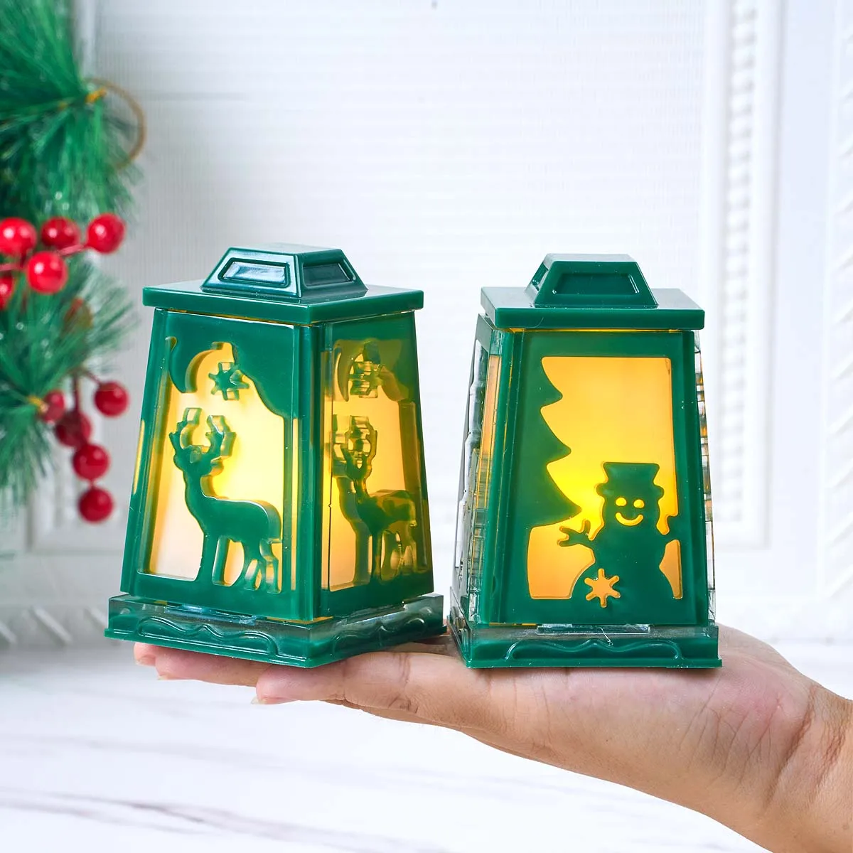 Weihnachten gespleißt Kerzenständer Silikonform DIY handgemachte Rehkitz Schneeflocke Schneemann Kerze Basis Gips Harz Handwerk Formen Home Decor