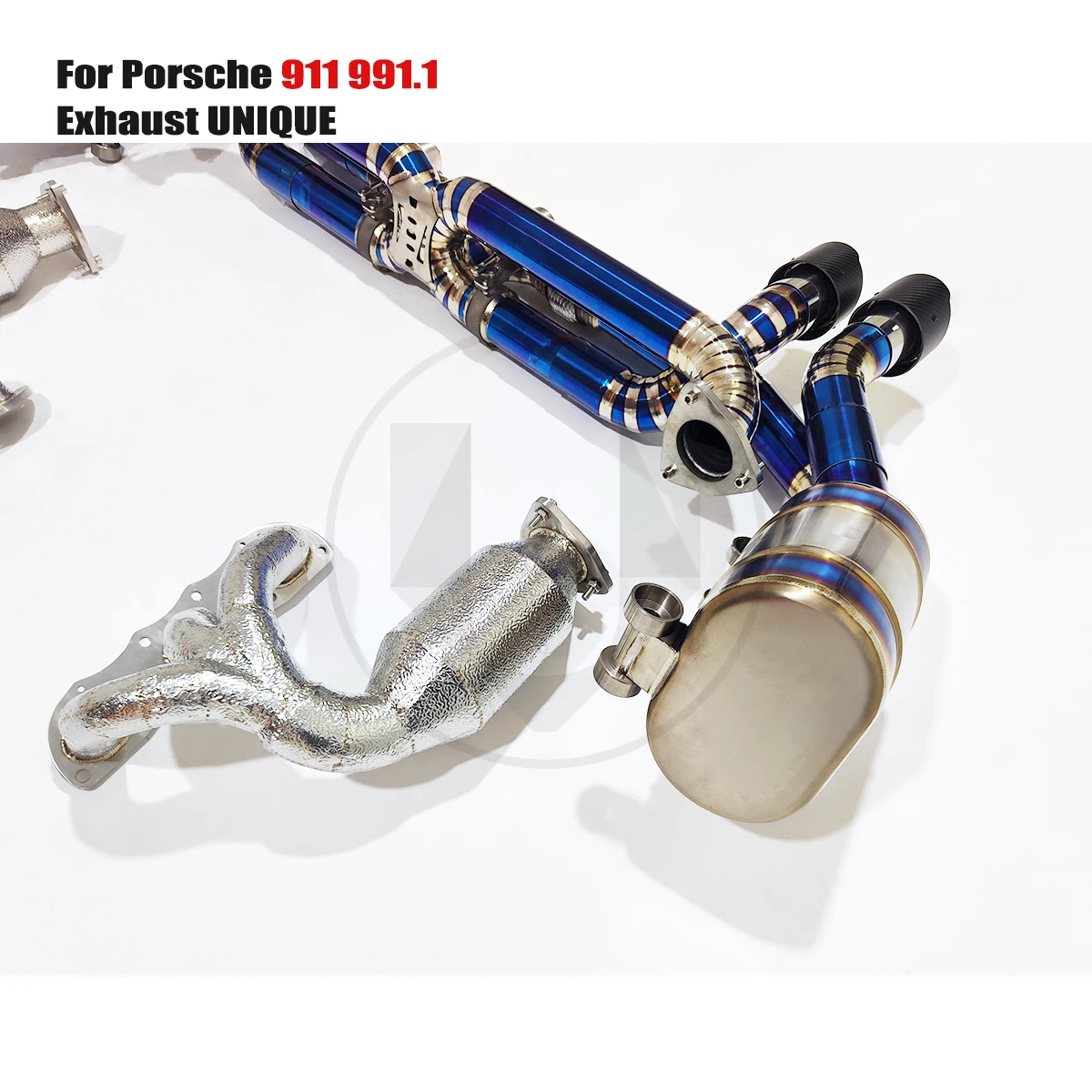 

UNIQUE suitable for Porsche 911 991.1 3.4L 3.8L Full Titanium Valve Exhaust High Performance Exhaust Pipe for Exhaust System
