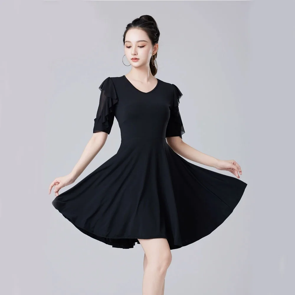 latin-dancer-adult-new-performance-practice-dress-national-standard-performance-dress-dance-big-swing-middle-sleeve-dress