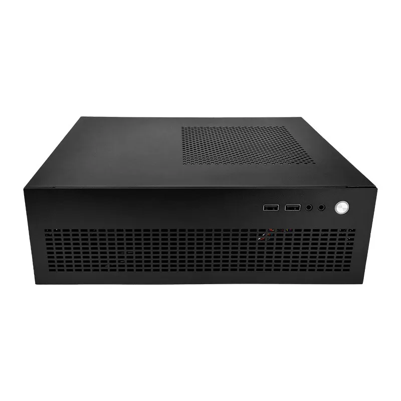Computer small host case 8 liters vertical sleeping FELX small 1U power supply MATX desktop small chassis