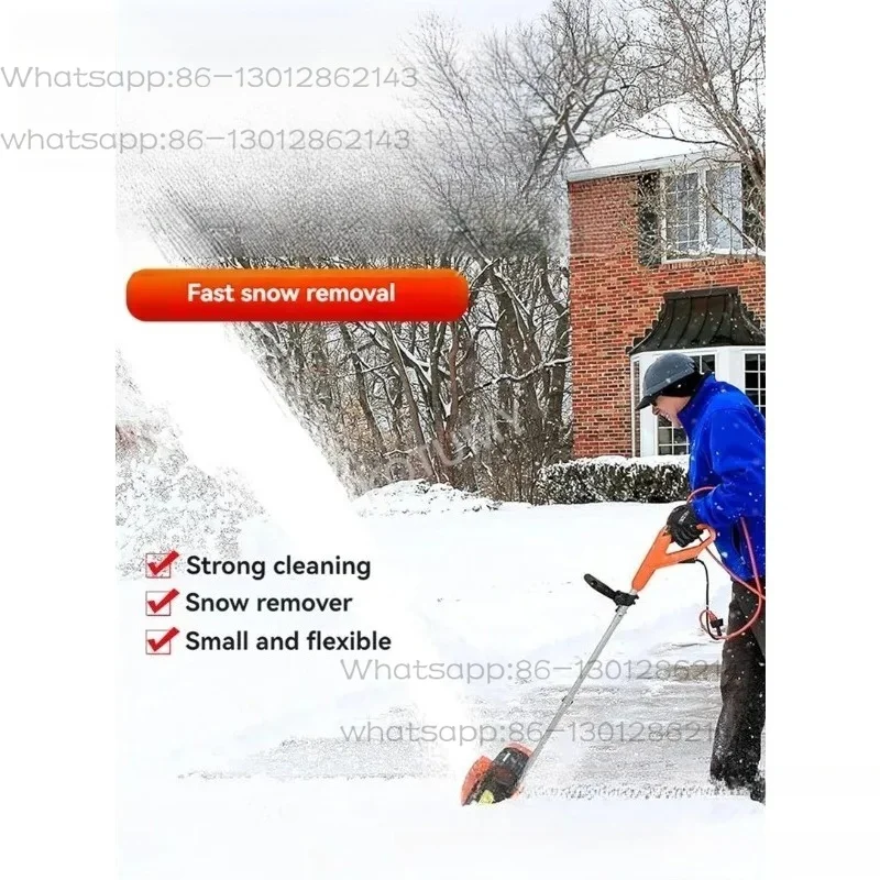 Electric Sweeper Foldable Blower Small Snowy Clearing Equipment Shovel Snow Removal Machine