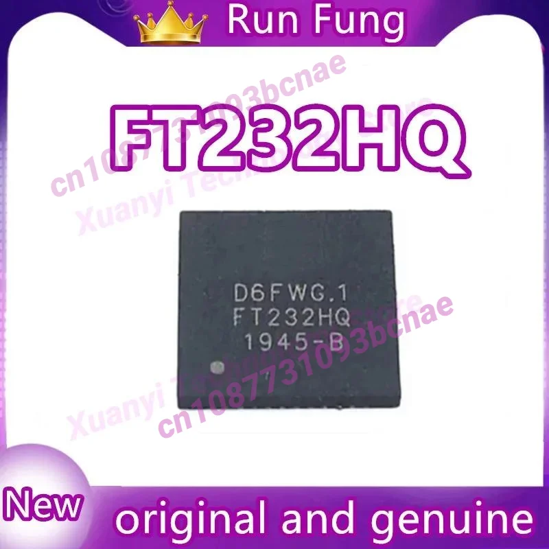

FT232HQ FT232HQ-REEL FT232 QFN48 Chipset IC HS USB TO UART/FIFO 48QFN New original