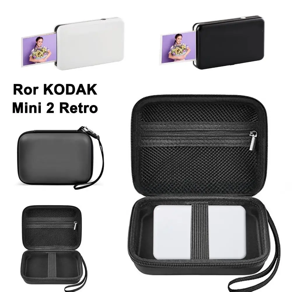 EVA Carrying Hard Case For KODAK MINI 2 Retro Photo Printer Storage Bag EVA Storage Case Protective Case