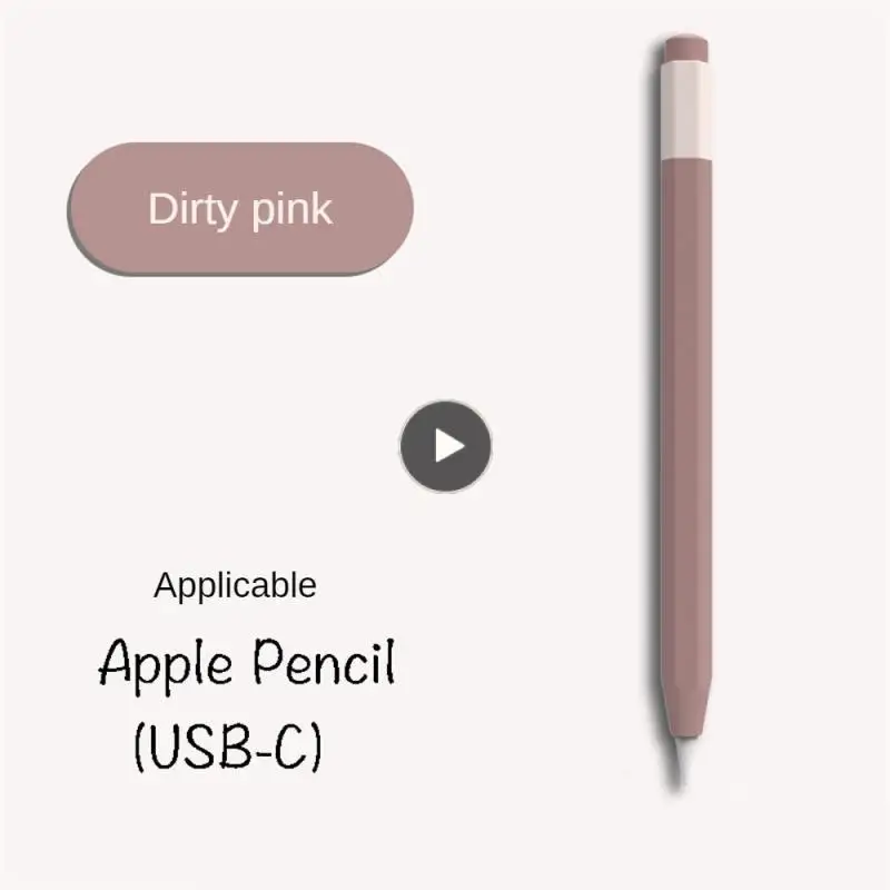 

Силиконовый чехол Macarone для карандашей 3/2 USB-C, защитный чехол для iPad, держатель для карандашей, портативный чехол