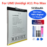 2024 Years A11Pro Max Original Battery For UMI Umidigi A11 Pro Max 5150mAh Bateria Replacement Battery Fast Shipping + Tools