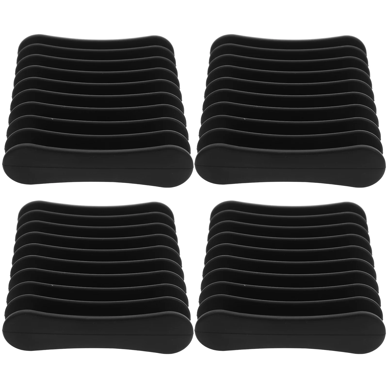 

4Pcs Silicone Soap Holder Self-Draining Bar Soap Tray Anti-Slip Bathroom Kitchen Sink Shower Small Silicone Tray for Bathroom