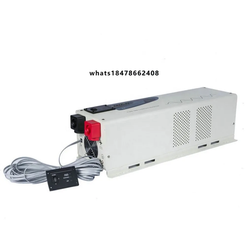 CE ROHS CB SAA 6000w 6kw Pure Sine Wave Power Inverters Converters Dc 24/48V  with Charger and Low Frequency Dc to Ac Converter