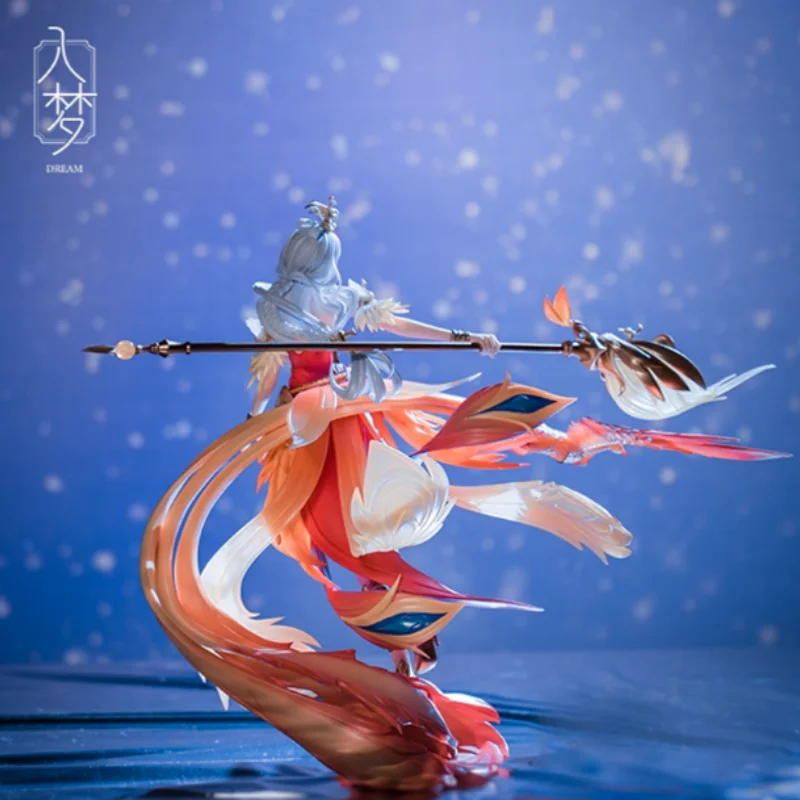 Honor of Kings Official Genuine Phoenix Yufei Wang Zhaojun Myethos Collection H31cm 1/7 PVC Anime Action Figure Model Toys Gifts