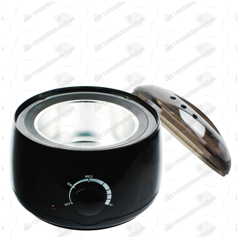 Body Skin Hair Removal Waxing Heater Pot Paraffin Wax Warmer for Spa Salon 3pcs