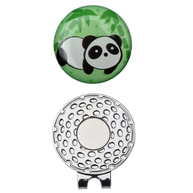 Golf Hat Clip Ball Marker Holder for Men Women, Golf Training Aids Accessories Hat Clips Magnetic Easily Attach to Hat