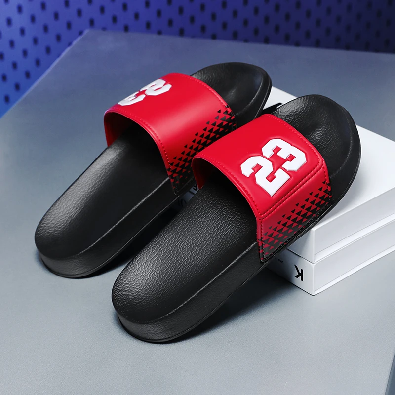 Men's Slippers Summer New Style Sandals, EVA Lightweight Adult Thick Soled Beach Shoes Women's Outdoor Non Slip Open Toe Sandals