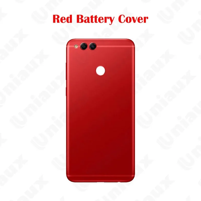 For Huawei Honor 7X Battery Cover Back Housing Rear Door Case+Side Button+Camera Lens BND-TL10 / AL10 / L21 Replacement parts