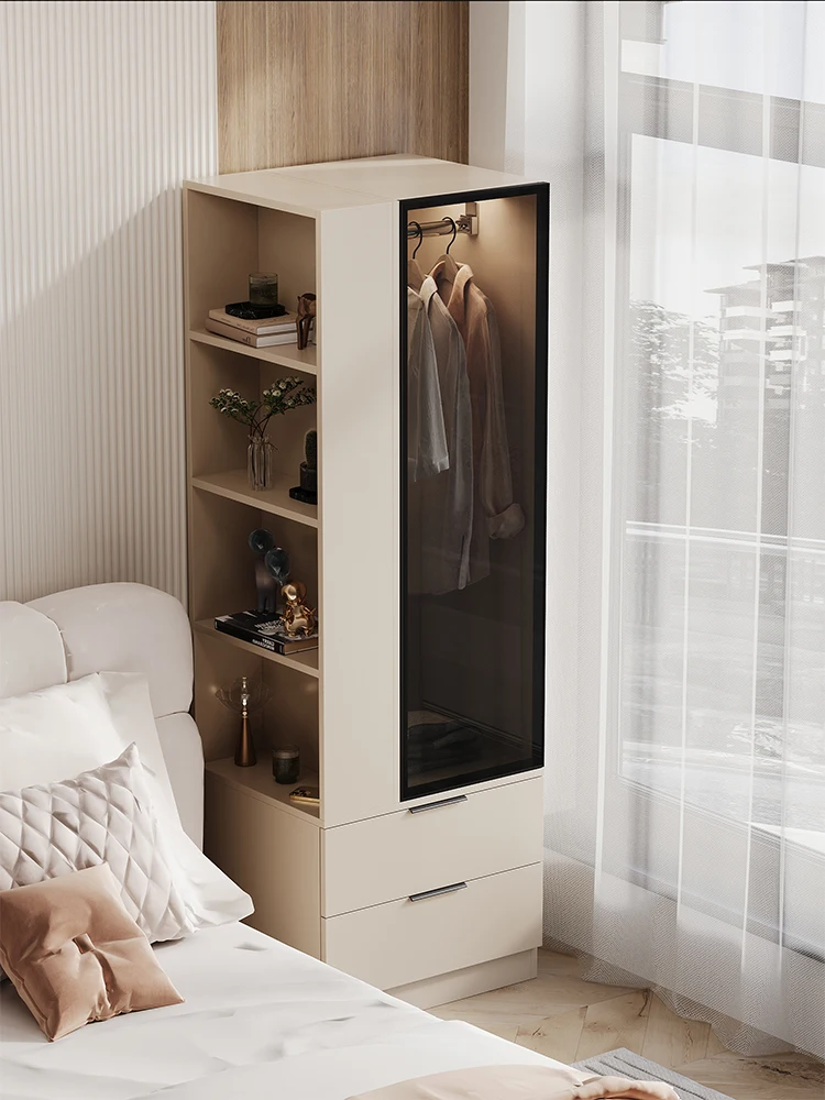 Bedside small wardrobe house hold bedroomsimple and customized wardrobe small room, modern and minimalist new style for children