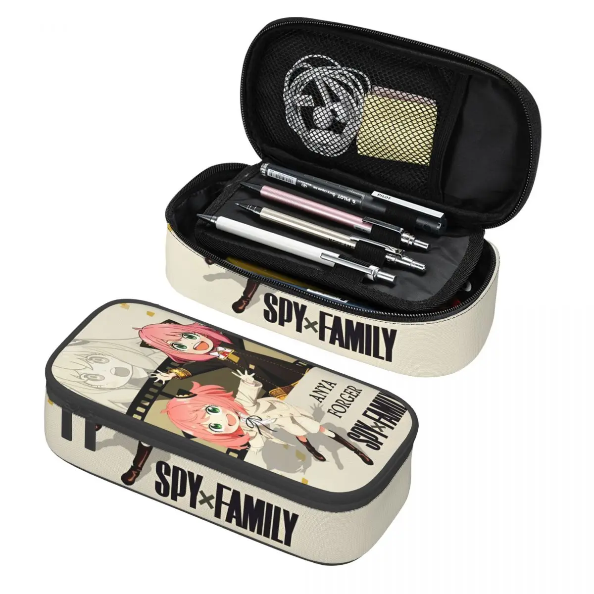 

New Spy X Family Japan Anime Pencil Cases Pencil Box Pen Holder for Girl Boy Large Storage Bags School Supplies Gift Stationery