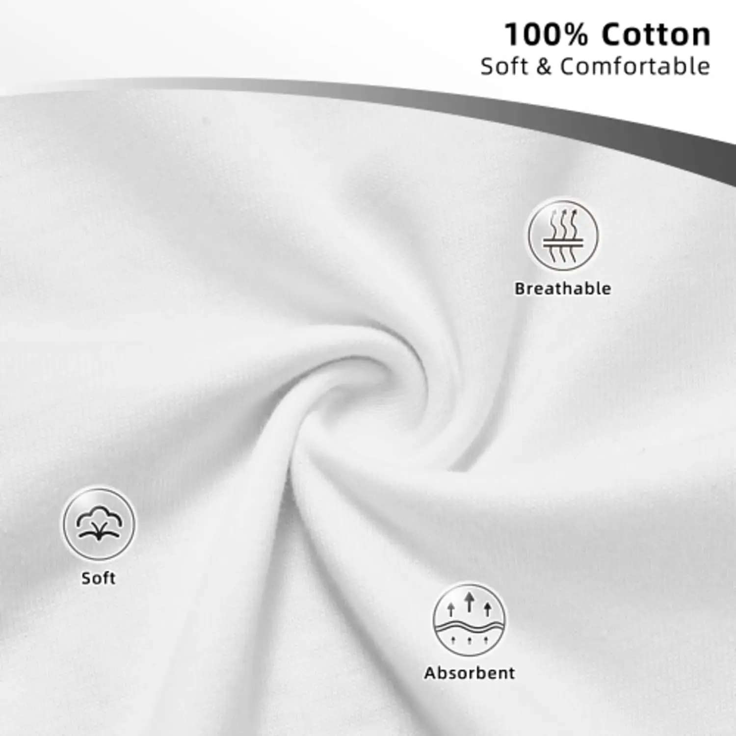 Mens T-Shirt Crew Neck Short Sleeve Tops Cotton Summer Cool Tees for Men Black